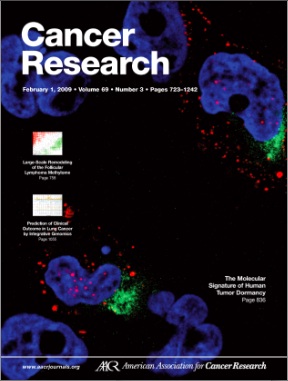 image of Feb 2009 Cancer
 Research cover